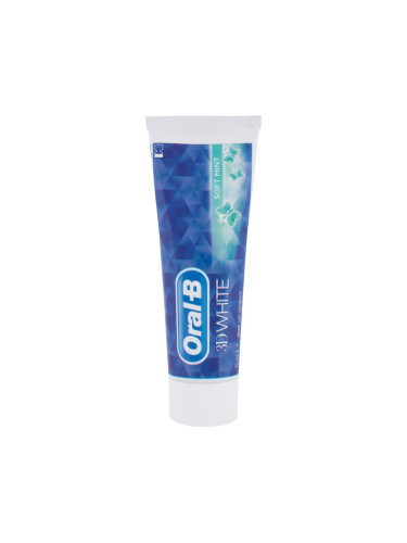 Oral-B 3D White Soft Mint Паста за зъби 75 ml