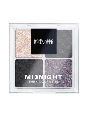 Gabriella Salvete Over The Moon Eyeshadow Palette Сенки за очи за жени 4 g Нюанс Midnight