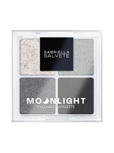 Gabriella Salvete Over The Moon Eyeshadow Palette Сенки за очи за жени 4 g Нюанс Moonlight