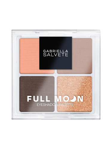 Gabriella Salvete Over The Moon Eyeshadow Palette Сенки за очи за жени 4 g Нюанс Full Moon