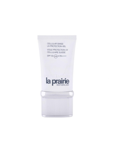 La Prairie Cellular Swiss UV Protection Veil SPF50 Слънцезащитен продукт за лице за жени 50 ml увредена кутия