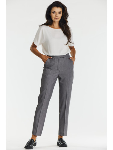 Awama Woman's Trousers A675 Grey