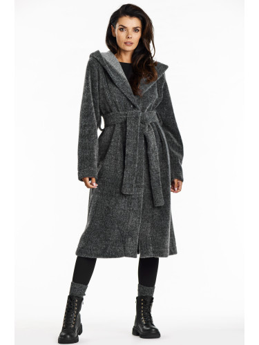 Awama Woman's Coat A682 Grey