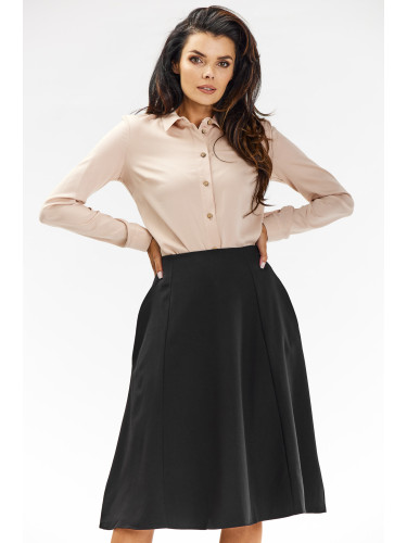 Awama Woman's Skirt A673 Black