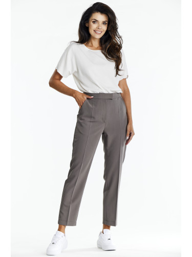 Awama Woman's Trousers A675 Brown