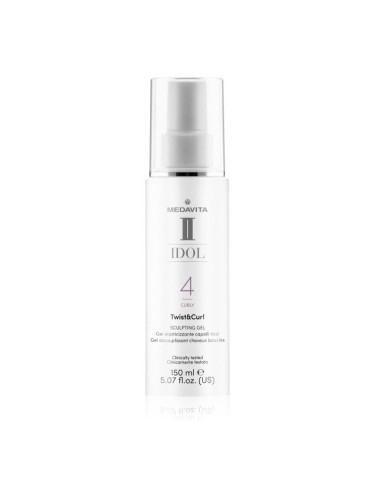 Medavita Idol Smoothing Thermo Protector Twist&Curl гел за коса за фиксиране и оформяне 150 мл.