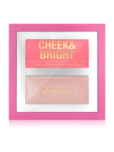 bellaoggi Cheek & Bright озаряващ руж цвят Pink Shy 5 гр.