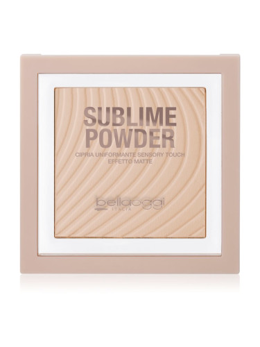 bellaoggi Sublime Powder компактна пудра с матиращ ефект цвят Golden Sand 9 гр.