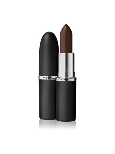 MAC Cosmetics MACximal Sleek Satin Lipstick кремообразно хидратиращо червило цвят Film Noir 3,5 гр.