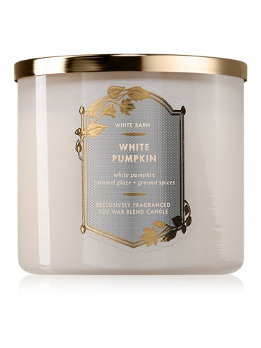 Bath & Body Works White Pumpkin ароматна свещ 411 гр.