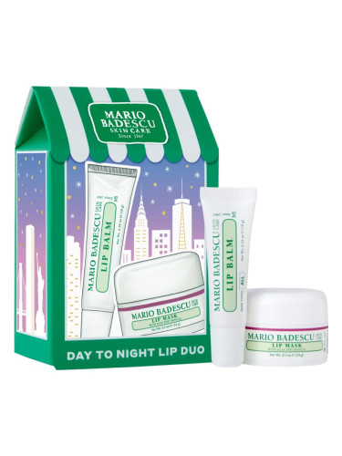 Mario Badescu Day to Night Duo подаръчен комплект за устни