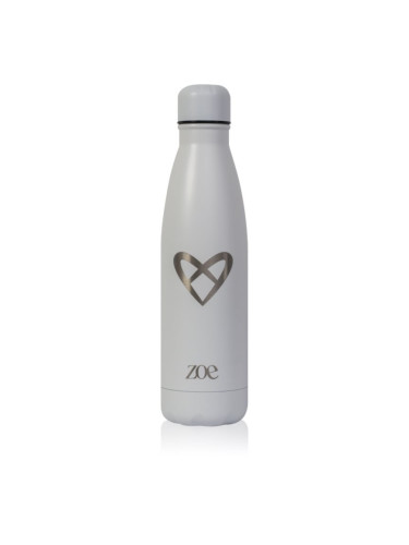 ZOE Stainless Steel Insulated Water Bottle неръждаема бутилка за вода боя White Matte 500 мл.