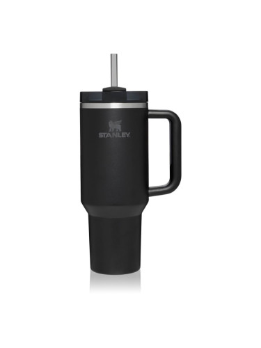 Stanley Quencher H2.O FlowState™ Tumbler неръждаема термочаша със сламка Black Tonal 1180 мл.