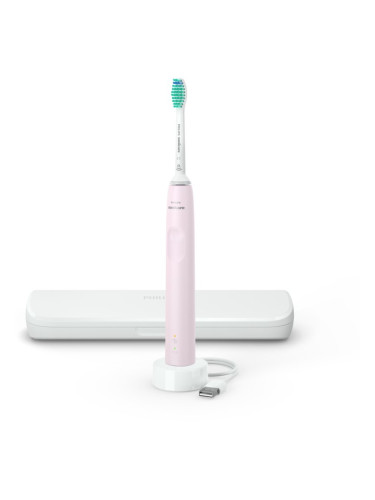 Philips Sonicare 3100 HX3673/11 звукова електрическа четка за зъби Pink 1 бр.