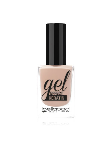 bellaoggi Gel Effect Keratin Nail Polish лак за нокти цвят Nude Look 10 мл.