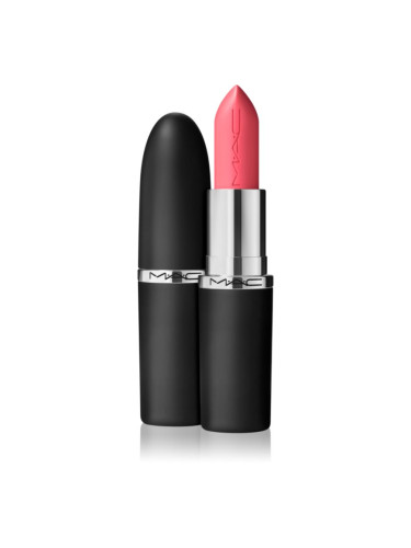 MAC Cosmetics MACximal Sleek Satin Lipstick кремообразно хидратиращо червило цвят Grapefruit Pucker 3,5 гр.