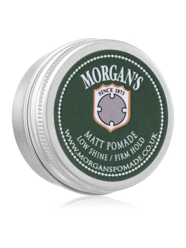 Morgan's Matt Pomade Low Shine and Firm Hold матиращ брилянтин за коса 15 гр.