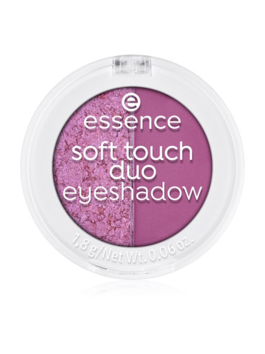 essence Soft Touch Duo дуо сенки за очи цвят 02 Berry Crush 1 гр.