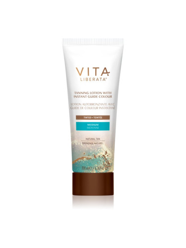 Vita Liberata Tinted Tanning Lotion автобронзант мляко за тяло цвят Medium 200 мл.