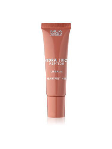 MUA Makeup Academy Hydra Juice Peptide Lip Balm хидратиращ балсам за устни за блясък аромати Heartfelt Hun (Honey) 10 мл.