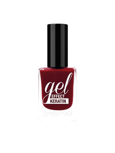 bellaoggi Gel Effect Keratin Nail Polish лак за нокти цвят Bloody Mary 10 мл.