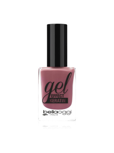 bellaoggi Gel Effect Keratin Nail Polish лак за нокти цвят Innocent 10 мл.