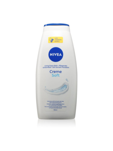 NIVEA Creme Soft кремообразна пяна за вана 750 мл.