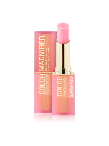 bellaoggi Color Magnifier Lip Balm тониращ хидратиращ балсам за устни цвят Pink Flambè 3 гр.