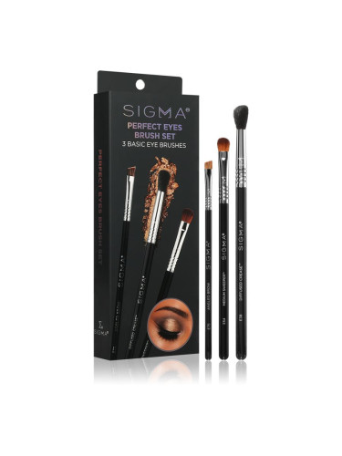 Sigma Beauty Brush Set Perfect Eyes комплект четки (за очи и вежди)