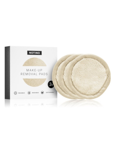 Notino Spa Collection Make-up removal pads тампони за почистване на грим цвят Beige 3 бр.