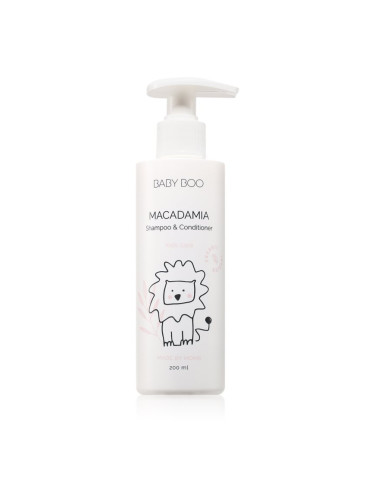 Baby Boo MACADAMIA Shampoo and Conditioner шампоан и балсам за деца от раждането им 200 мл.