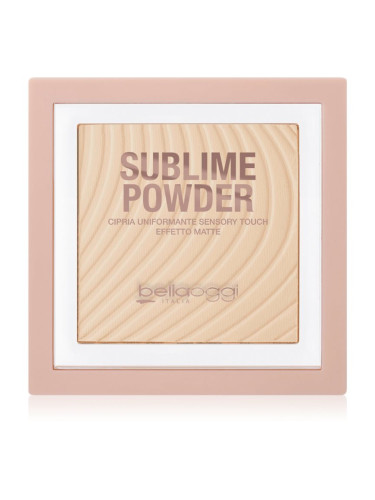 bellaoggi Sublime Powder компактна пудра с матиращ ефект цвят Fair 9 гр.