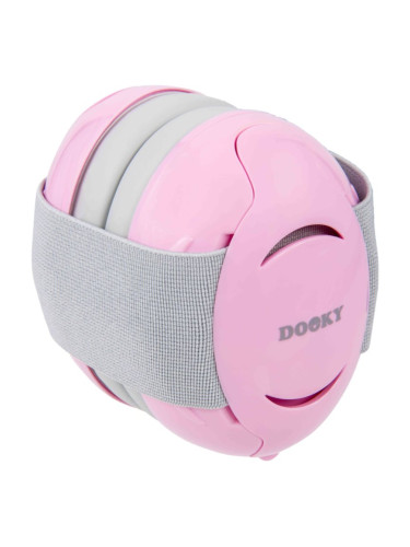 Dooky Baby Ear Protection BABY 0-36m протектори за слуха за деца Pink 1 бр.