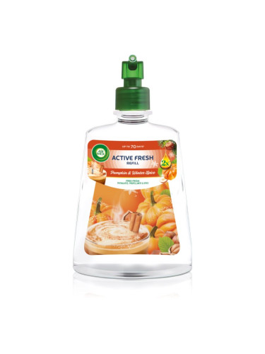 Air Wick Active Fresh Pumpkin & Winter Spice ароматизатор за въздух пълнител 228 мл.