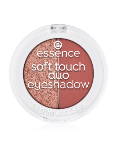 essence Soft Touch Duo дуо сенки за очи цвят 01 Bronze Beauty 1 гр.