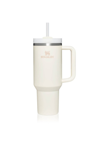 Stanley Quencher H2.O FlowState™ Tumbler неръждаема термочаша със сламка Cream Tonal 1180 мл.