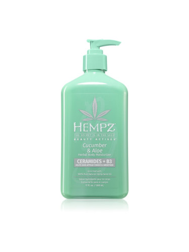 HEMPZ Cucumber & Aloe крем за тяло 500 мл.