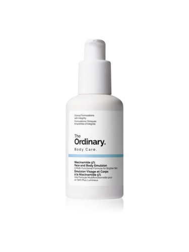 The Ordinary Niacinamide 5% Face & Body Emulsion лека хидратираща емулсия Против тъмни петна за лице и тяло 100 мл.