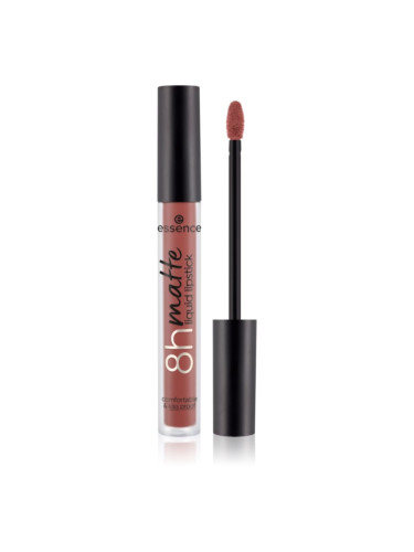 essence 8h matte матиращо течно червило цвят 16 Velvet Brick 2,5 мл.