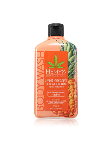 HEMPZ Sweet Pineapple Honey Melon душ гел за тяло 500 мл.