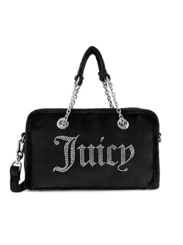 Juicy Couture Дамска чанта BIJXT5465WPO Черен