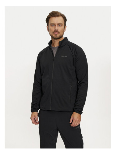 Marmot Суитшърт от техническо трико Leconte M15382 Черен Regular Fit