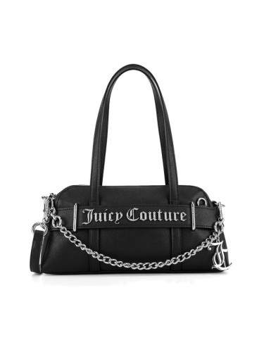 Juicy Couture Дамска чанта BIJXT3263WVP Черен