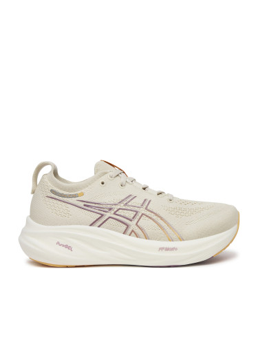 Маратонки за бягане Asics Gel-Nimbus 26 1012B601 Бежов