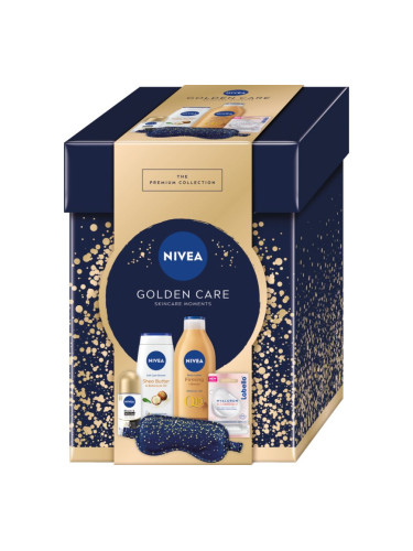 NIVEA Golden Care подаръчен комплект за тяло и лице