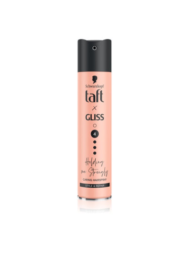 Schwarzkopf Taft x Gliss лак за коса със силна фиксация Holding me Strongly 250 мл.