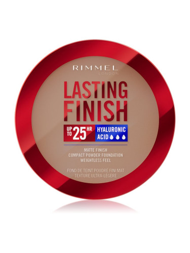 Rimmel Lasting Finish 25H компактна пудра SPF 20 цвят 011 Caramel 7 гр.