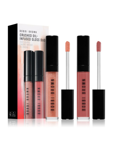 Bobbi Brown Crushed Oil-Infused Gloss Duo подаръчен комплект за устни 2 бр.