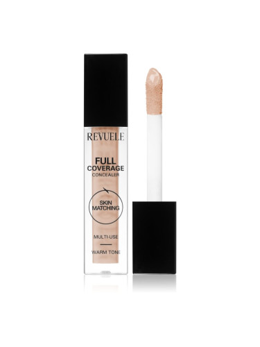 Revuele Full Coverage Concealer коректор с висока покривност цвят Warm Tone 5 мл.