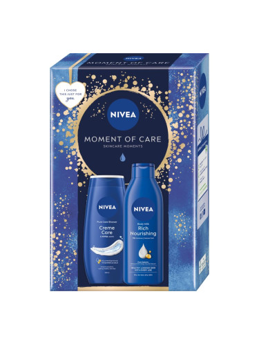 NIVEA Moment of Care подаръчен комплект (за тяло)